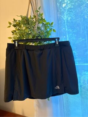 The North Face Black Athletic Skirt with Logo